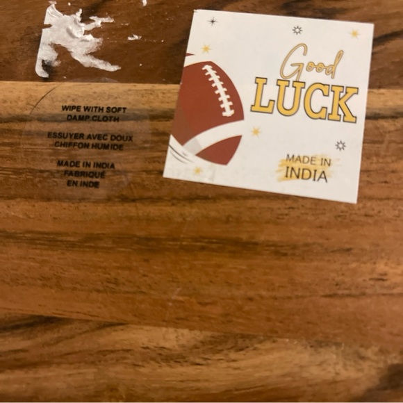 🏈 NEW/UNUSED Game Time Football Charcuterie Snack Tray - Picture 6 of 11